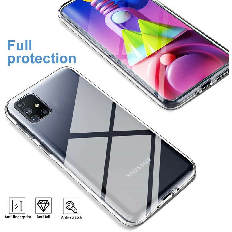 Tok Samsung Galaxy M51 És Edzett Üveg Képernyő