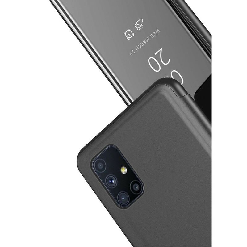 Tok Samsung Galaxy M51 Tükör És Műbőr