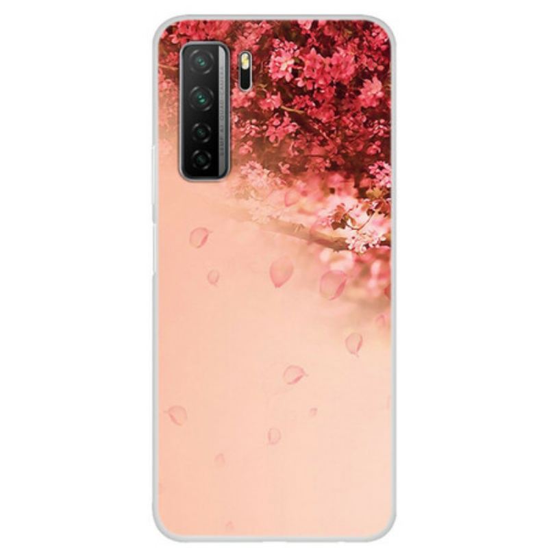 Tok Huawei P40 Lite 5G Varrat Nélküli Romantikus Fa