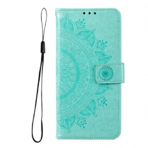 Fliptok / Bőrtok Samsung Galaxy A13 5G / A04s Nap Mandala