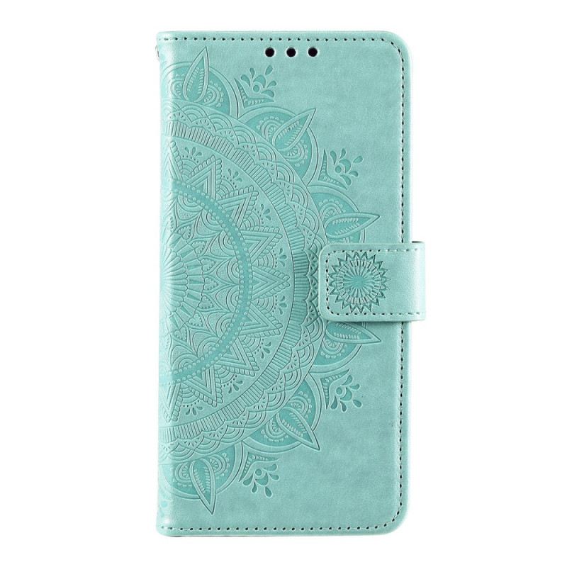 Fliptok / Bőrtok Samsung Galaxy A13 5G / A04s Nap Mandala