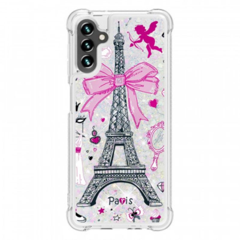 Tok Samsung Galaxy A13 5G / A04s Az Eiffel-torony Flitterei