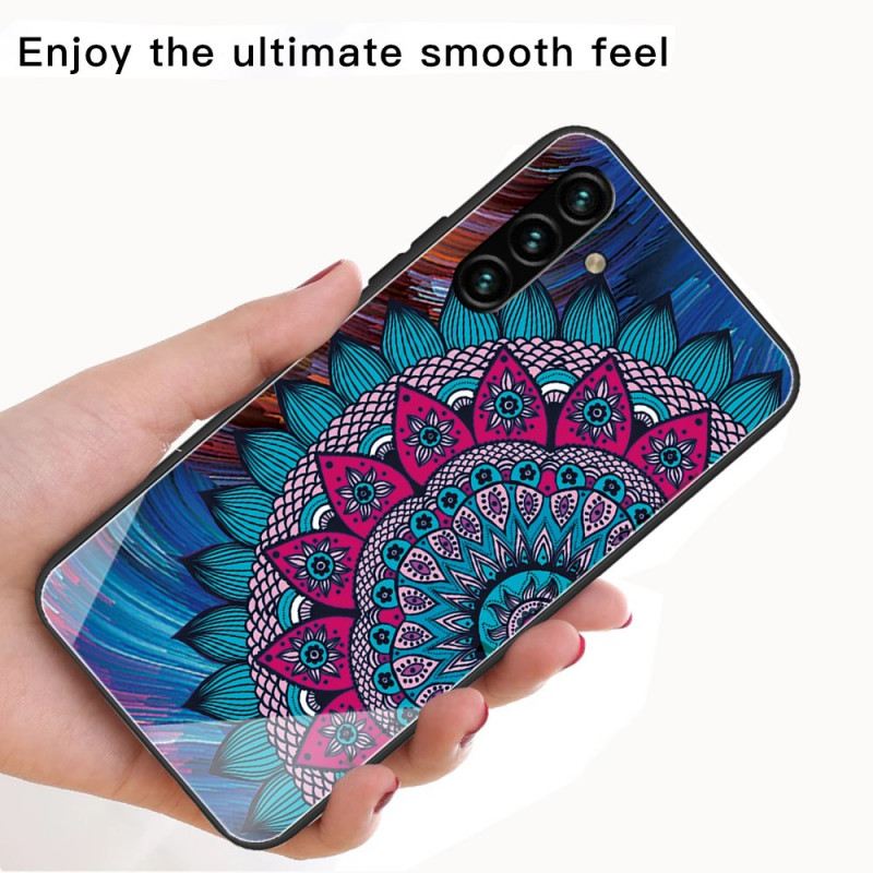 Tok Samsung Galaxy A13 5G / A04s Mandala Edzett Üveg