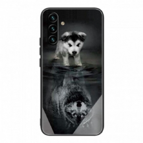 Tok Samsung Galaxy A13 5G / A04s Puppy Dream Edzett Üveg