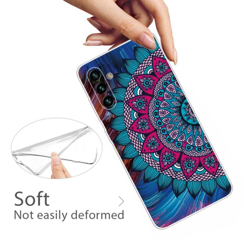 Tok Samsung Galaxy A13 5G / A04s Színes Mandala