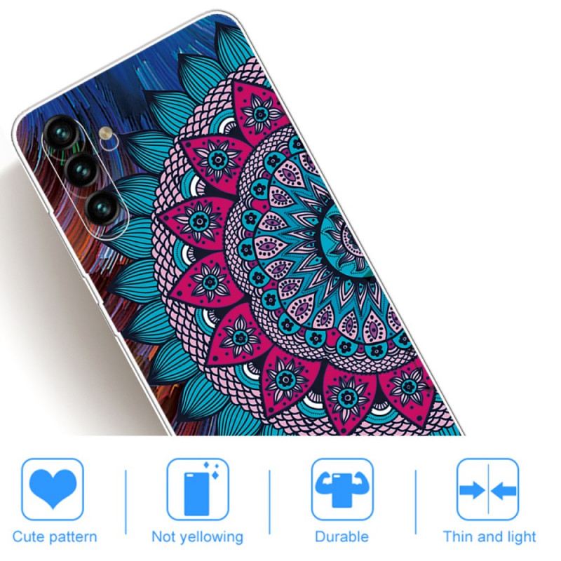 Tok Samsung Galaxy A13 5G / A04s Színes Mandala