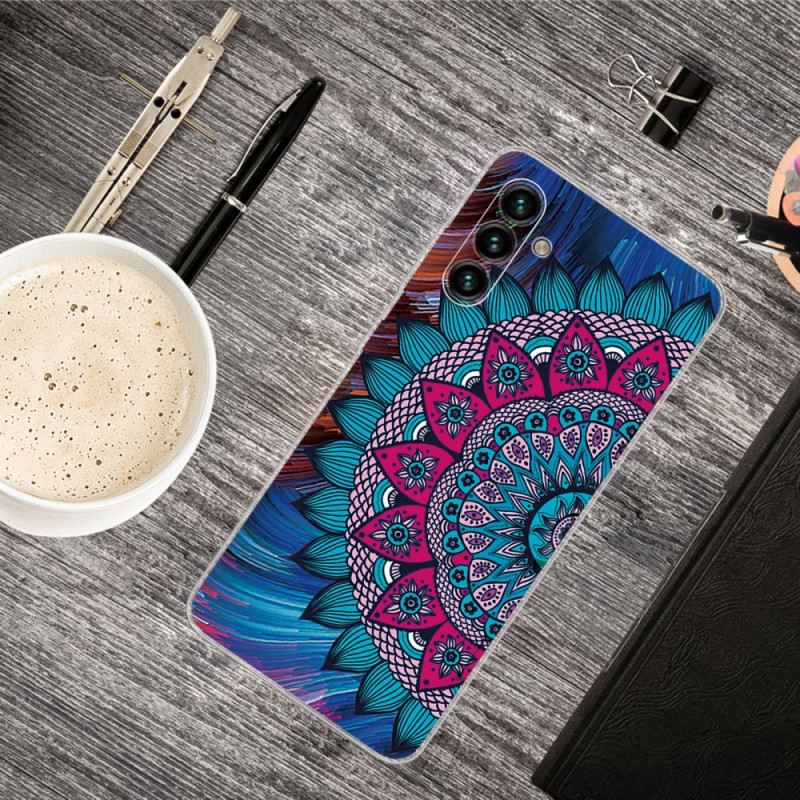 Tok Samsung Galaxy A13 5G / A04s Színes Mandala