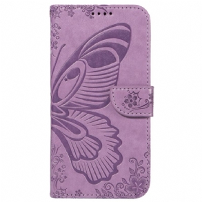 Bőrtok Oppo Reno 12 5g Butterfly Design