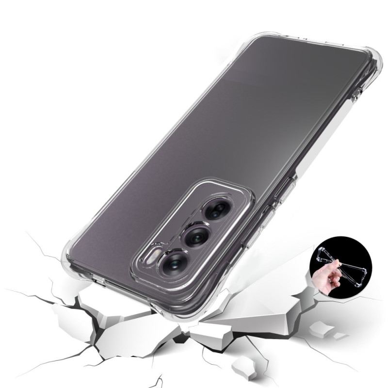 Telefontok Oppo Reno 12 5g Átlátszó Megerősített Sarkok