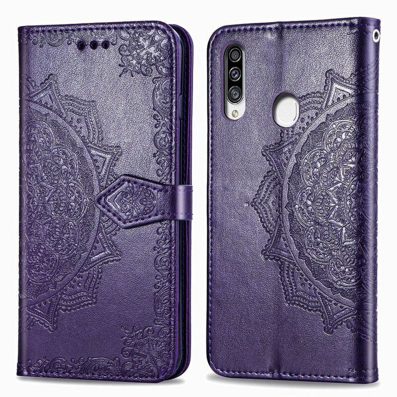 Fliptok / Bőrtok Samsung Galaxy A20s Mandala Középkor