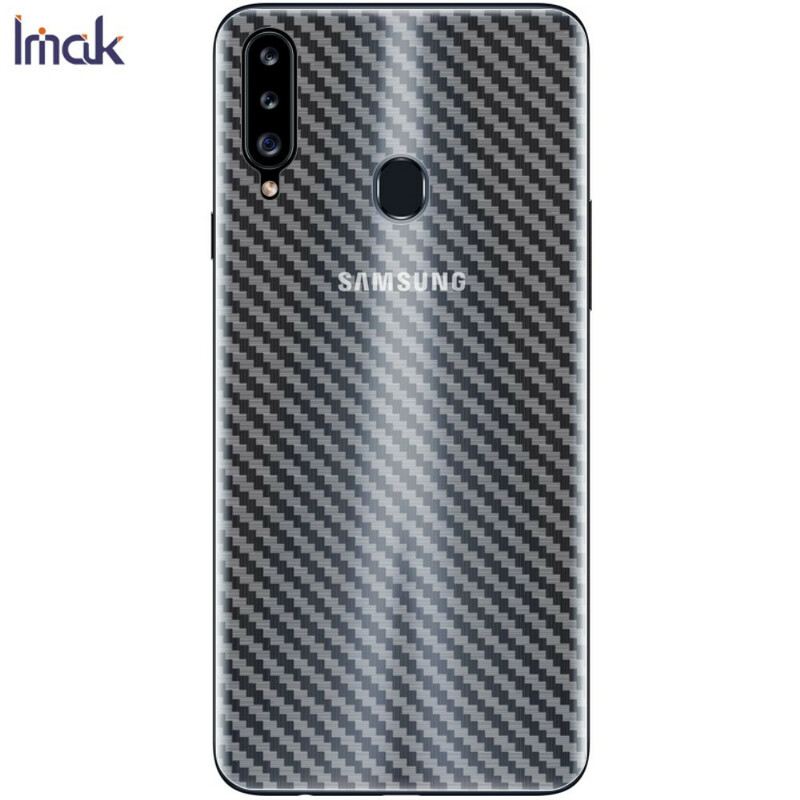 Hátvédő Fólia Samsung Galaxy A20S Stílusú Carbon Imak-Hoz