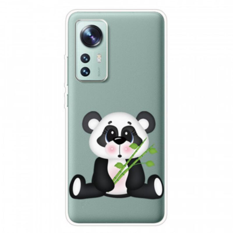 Telefontok Xiaomi 12 Pro Aranyos Panda Szilikon