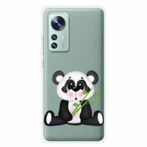 Telefontok Xiaomi 12 Pro Aranyos Panda Szilikon