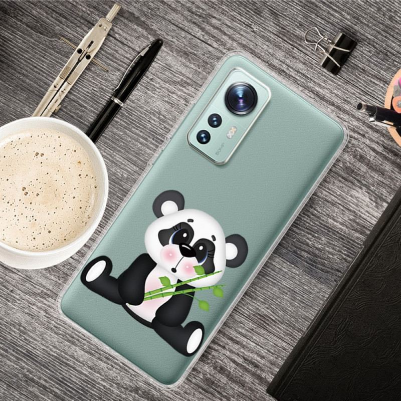 Telefontok Xiaomi 12 Pro Aranyos Panda Szilikon