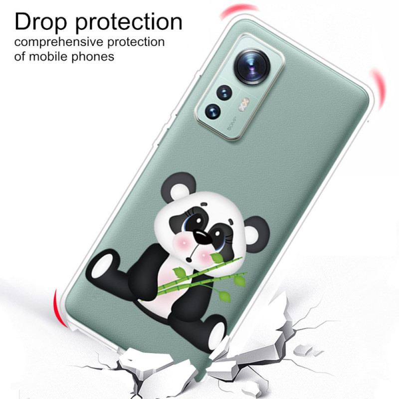 Telefontok Xiaomi 12 Pro Aranyos Panda Szilikon