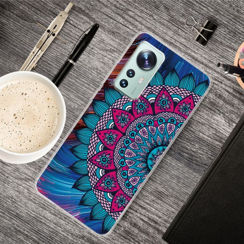 Telefontok Xiaomi 12 Pro Szilikon Mandala