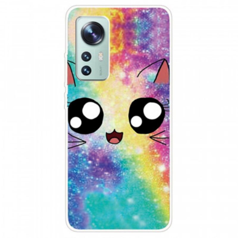 Tok Xiaomi 12 Pro Szilikon Cat Deco