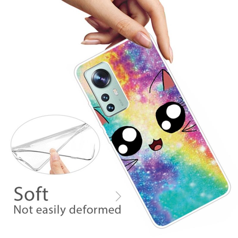 Tok Xiaomi 12 Pro Szilikon Cat Deco