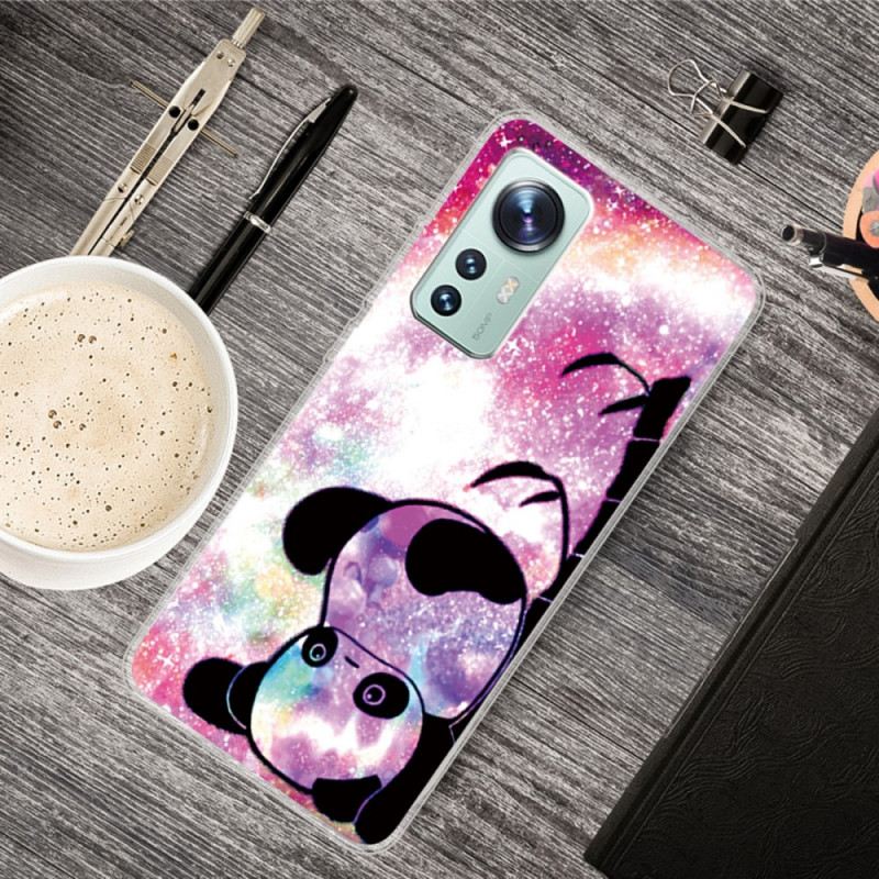 Tok Xiaomi 12 Pro Szilikon Panda Fejjel Lefelé