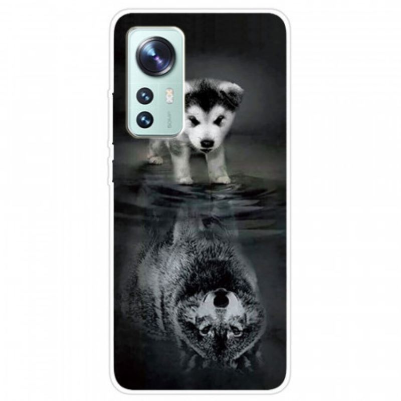 Tok Xiaomi 12 Pro Szilikon Puppy Dream