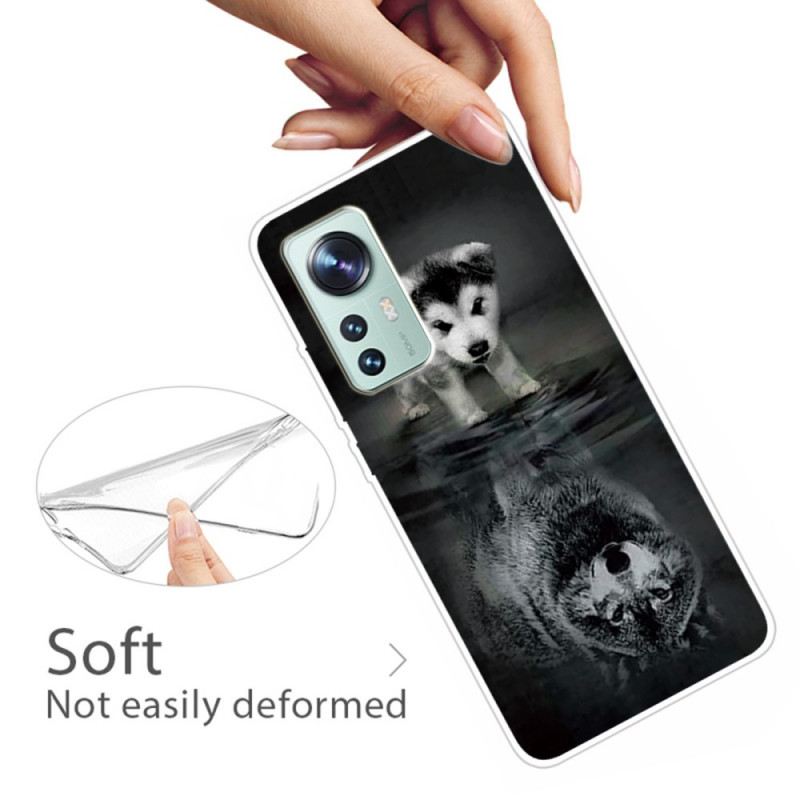 Tok Xiaomi 12 Pro Szilikon Puppy Dream