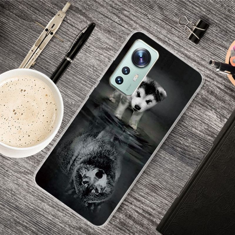 Tok Xiaomi 12 Pro Szilikon Puppy Dream