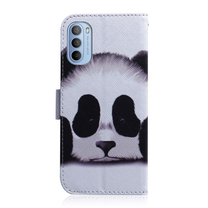 Fliptok / Bőrtok Moto G41 / G31 Panda Arc