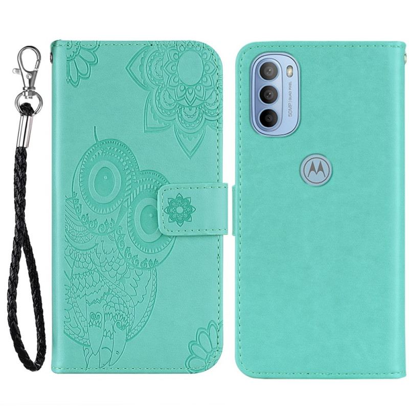 Fliptok Moto G41 / G31 Mandala Bagoly