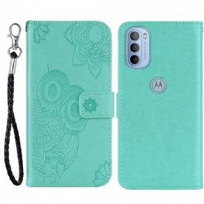 Fliptok Moto G41 / G31 Mandala Bagoly