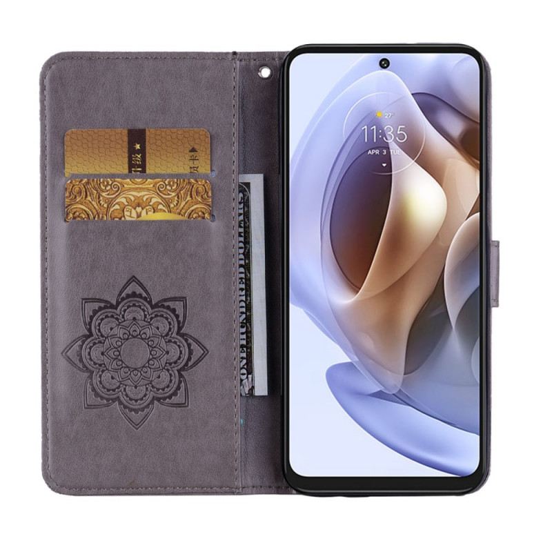 Fliptok Moto G41 / G31 Mandala Bagoly