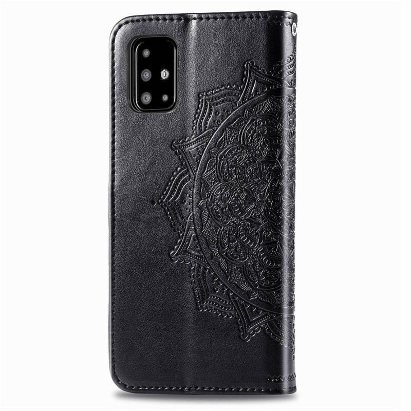 Fliptok / Bőrtok Samsung Galaxy A51 Mandala Középkor