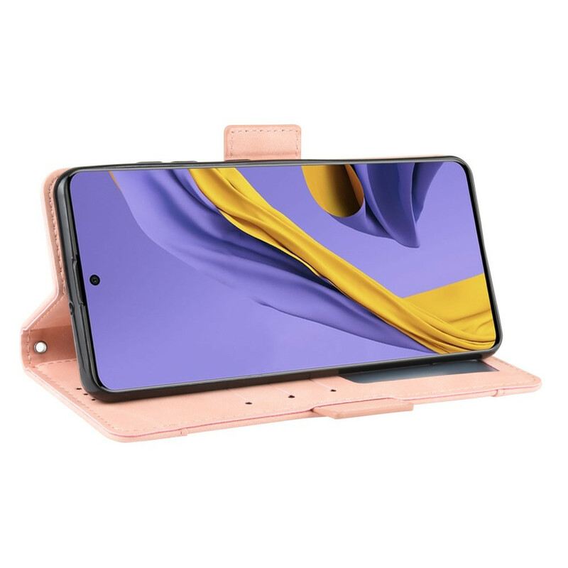 Fliptok / Bőrtok Samsung Galaxy A51 Multi-card Premier Class