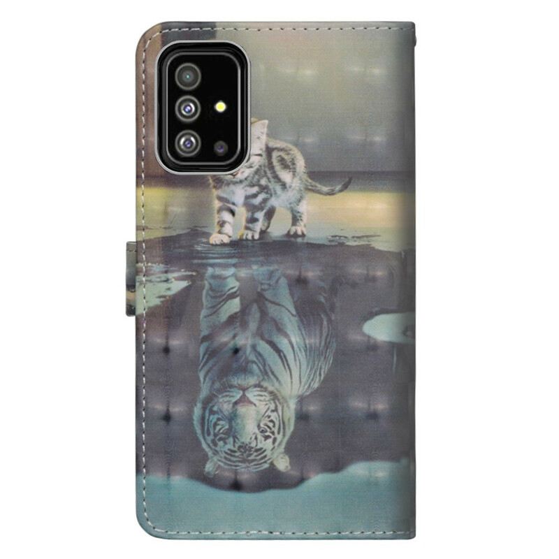 Fliptok Samsung Galaxy A51 Ernest. A Tigris