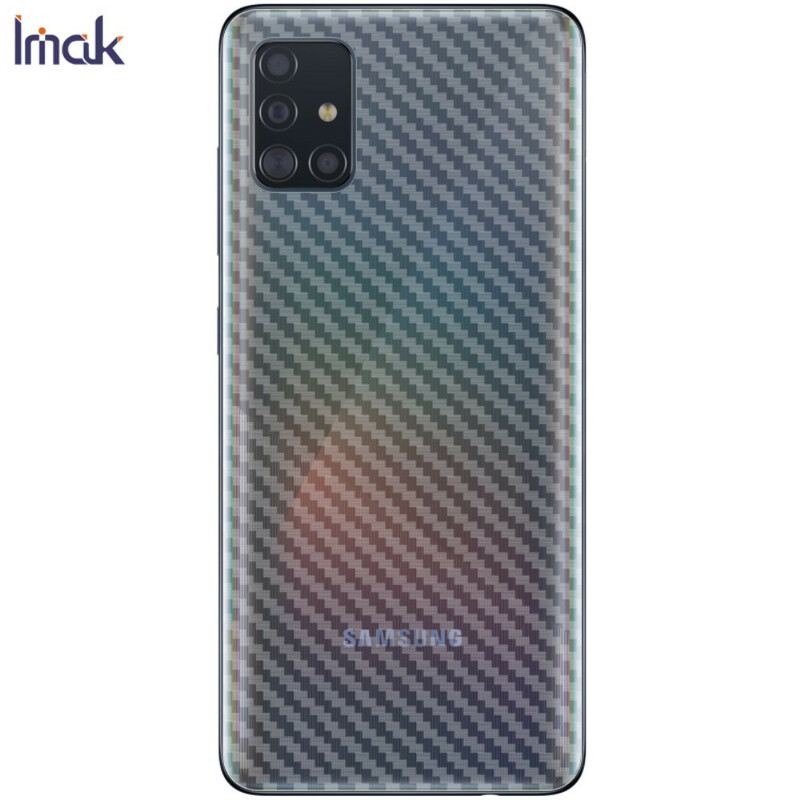 Hátvédő Fólia Samsung Galaxy A51 Carbon Style Imak Készülékhez