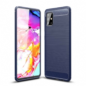 Telefontok Samsung Galaxy A51 Csiszolt Szénszálas