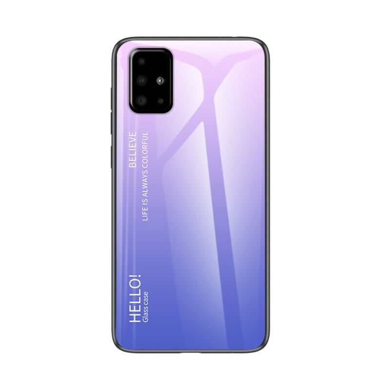 Tok Samsung Galaxy A51 Edzett Üveg Hello