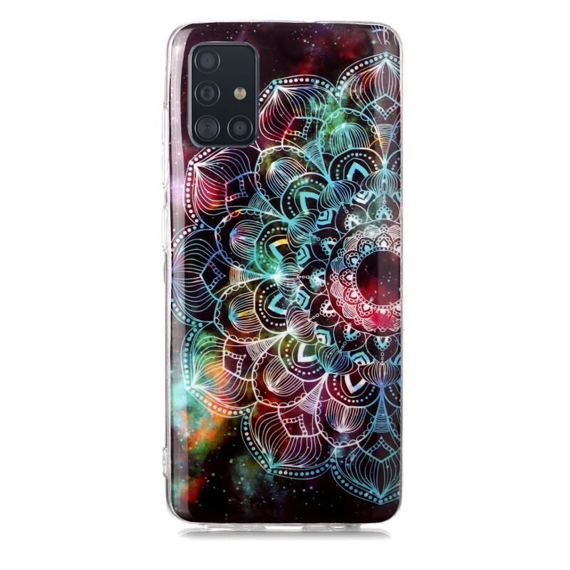 Tok Samsung Galaxy A51 Fluoreszkáló Virágos Sorozat